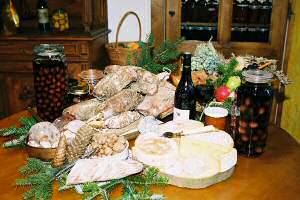 La table d'hotes des gourmets au Refuge du Moure en Lozere